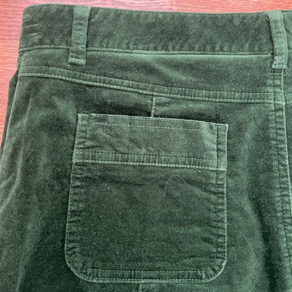 Bass Corduroy Green Skirt Size 10 - Picture 8 of 8